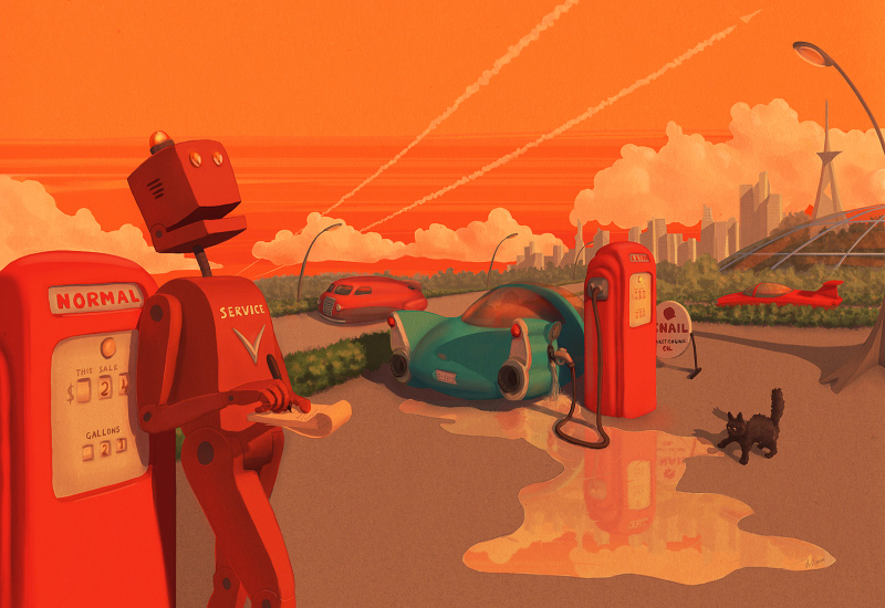 Illustration for article titled Bring the Robot Uprising to Your Desktop With These Amazing Wallpapers